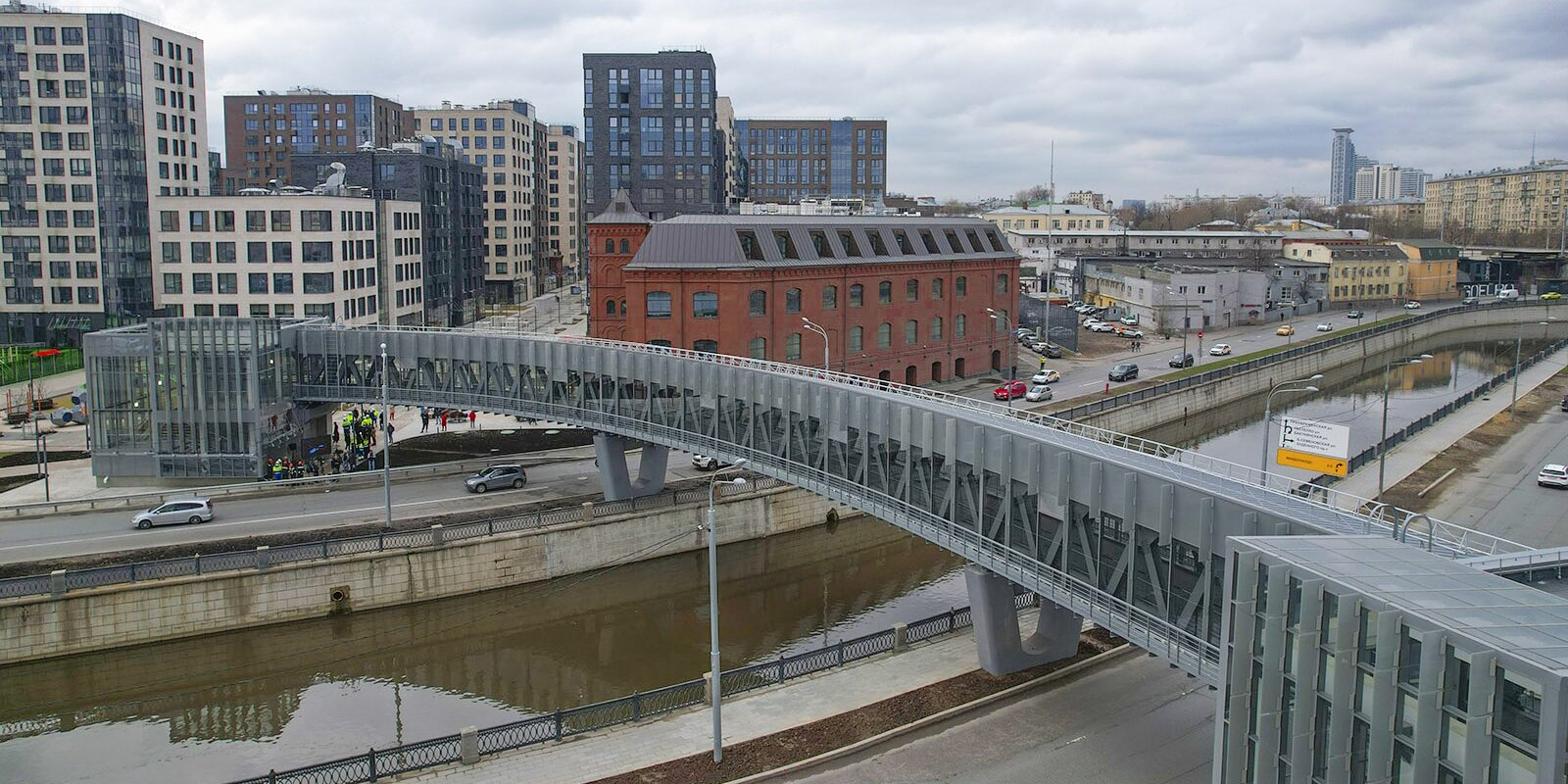 Утвержден проект нового пешеходного моста через Яузу в Москве