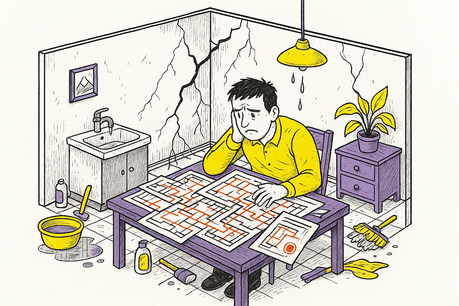 Схема процесса узаконивания перепланировки квартиры в Москве