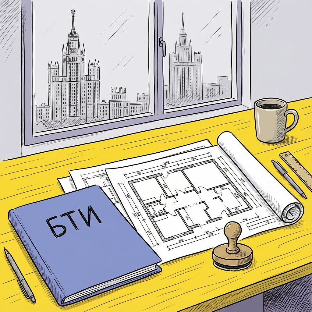 Документы БТИ для квартиры в Москве