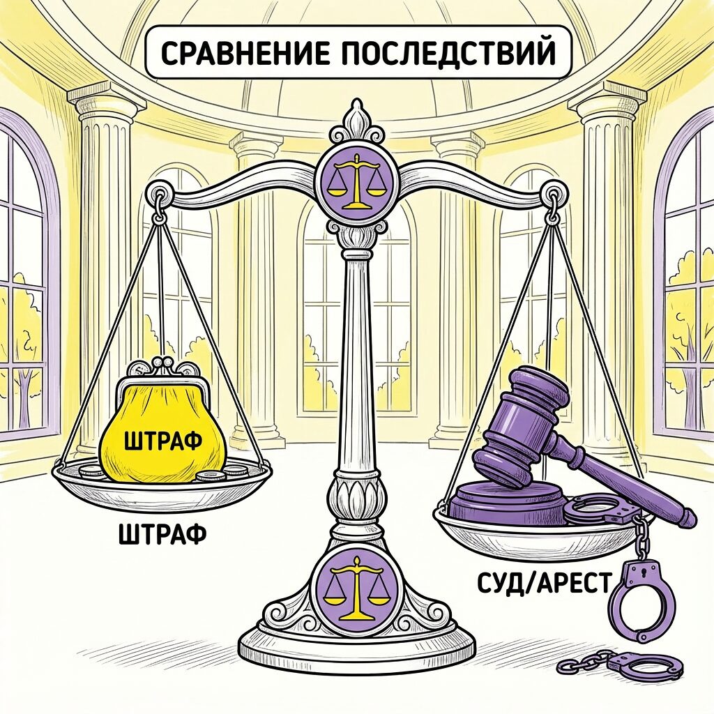 Инфографика: сравнение штрафов обычного дома и дома-памятника