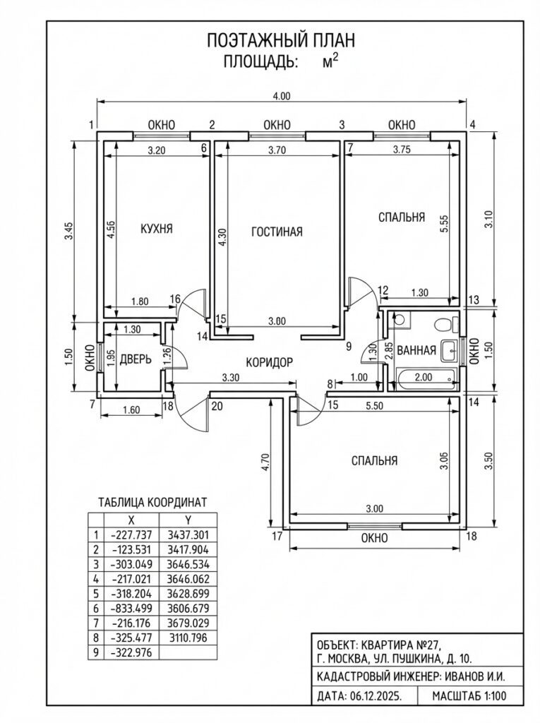 Требования к точности координат в 2025